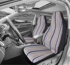 West Coast Auto close-up of woven Baja texture highlighting durability and soft comfort