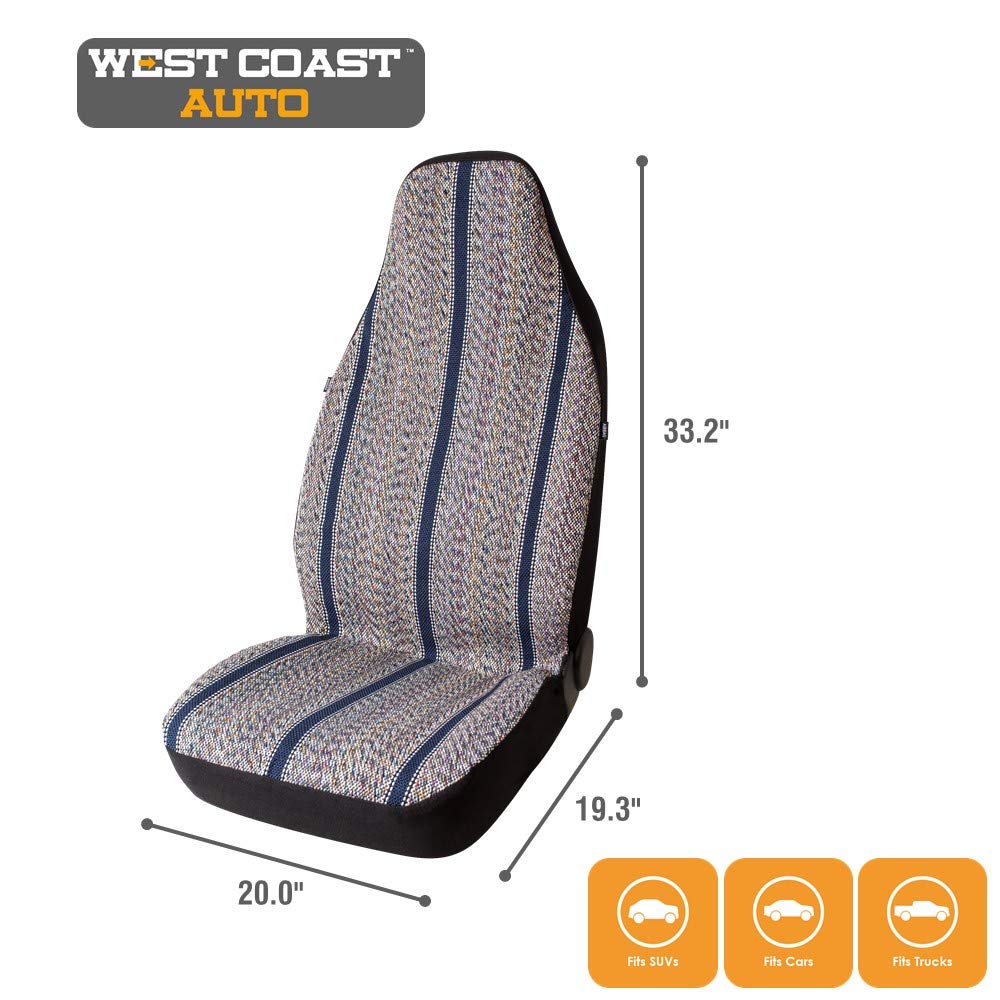 West Coast Auto side view showing airbag compatible seam and safe deployment allowance
