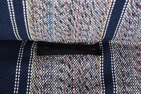 West Coast Auto elastic side and straps close-up for adjustable secure fit