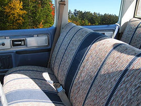 West Coast Auto close-up of woven Baja fabric texture highlighting durability