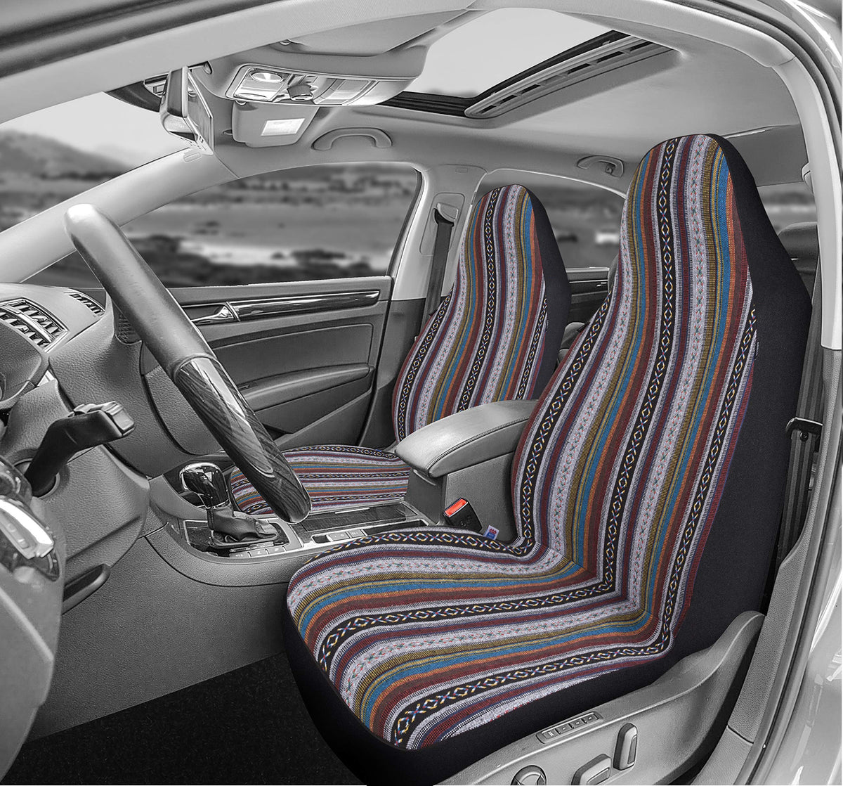 West Coast Auto woven Baja fabric close up showing texture and durable comfort