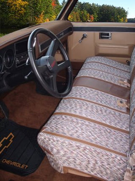 West Coast Auto close-up of woven Baja fabric texture for durable comfort