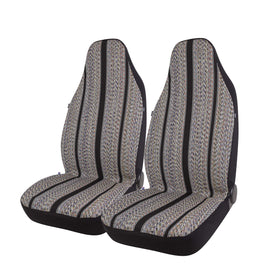 West Coast Auto front view seat cover showing full protection and refreshed interior