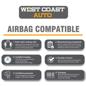 West Coast Auto folded packaging with included instructions for easy install