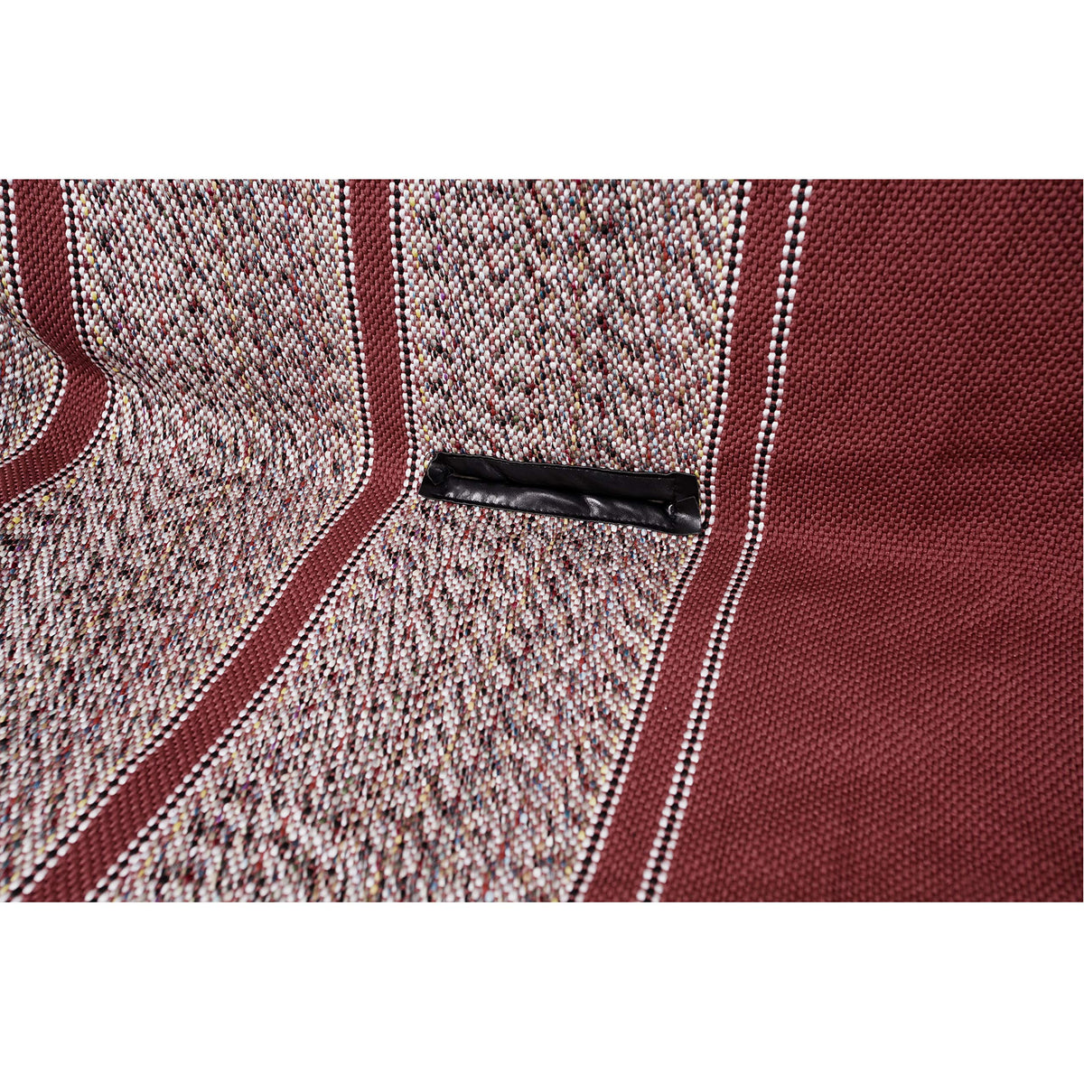 West Coast Auto elastic side and adjustable strap detail for secure seat fit