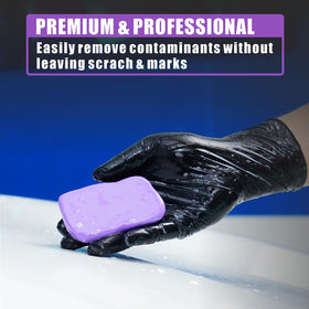WEST HORSE clay used on door panel removing bonded contaminants effectively