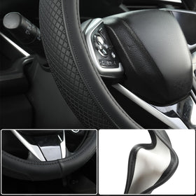 West Llama installed on Ford steering wheel showing refined interior upgrade