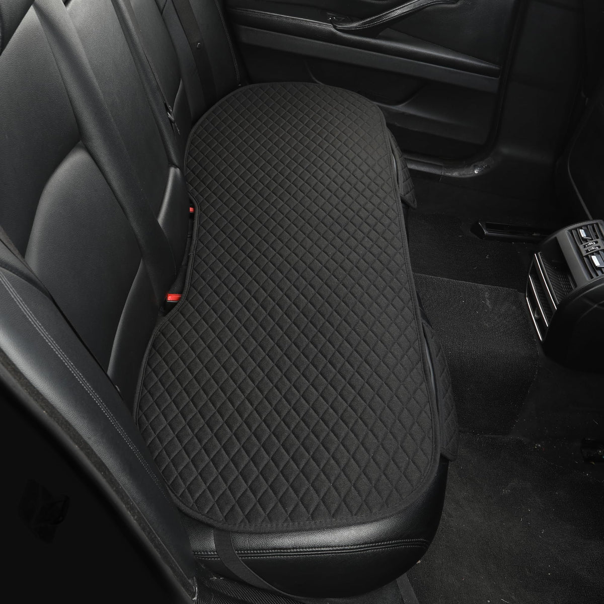 West Llama installed in a sedan showing comfort and cohesive style