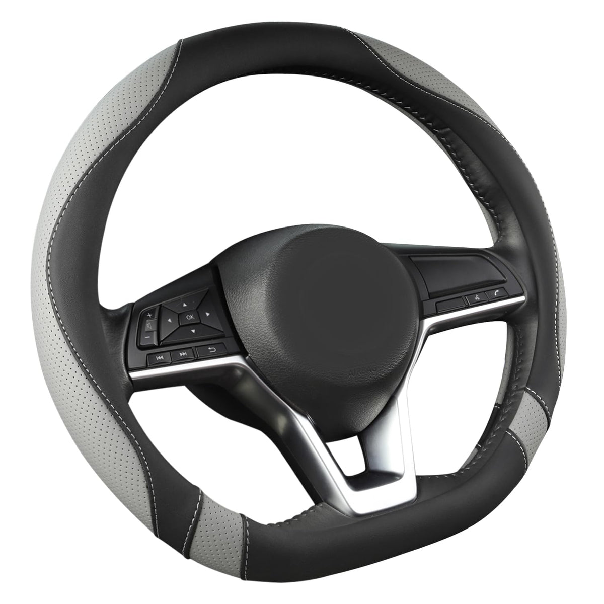 West Llama lifestyle shot inside car showing upgraded interior style