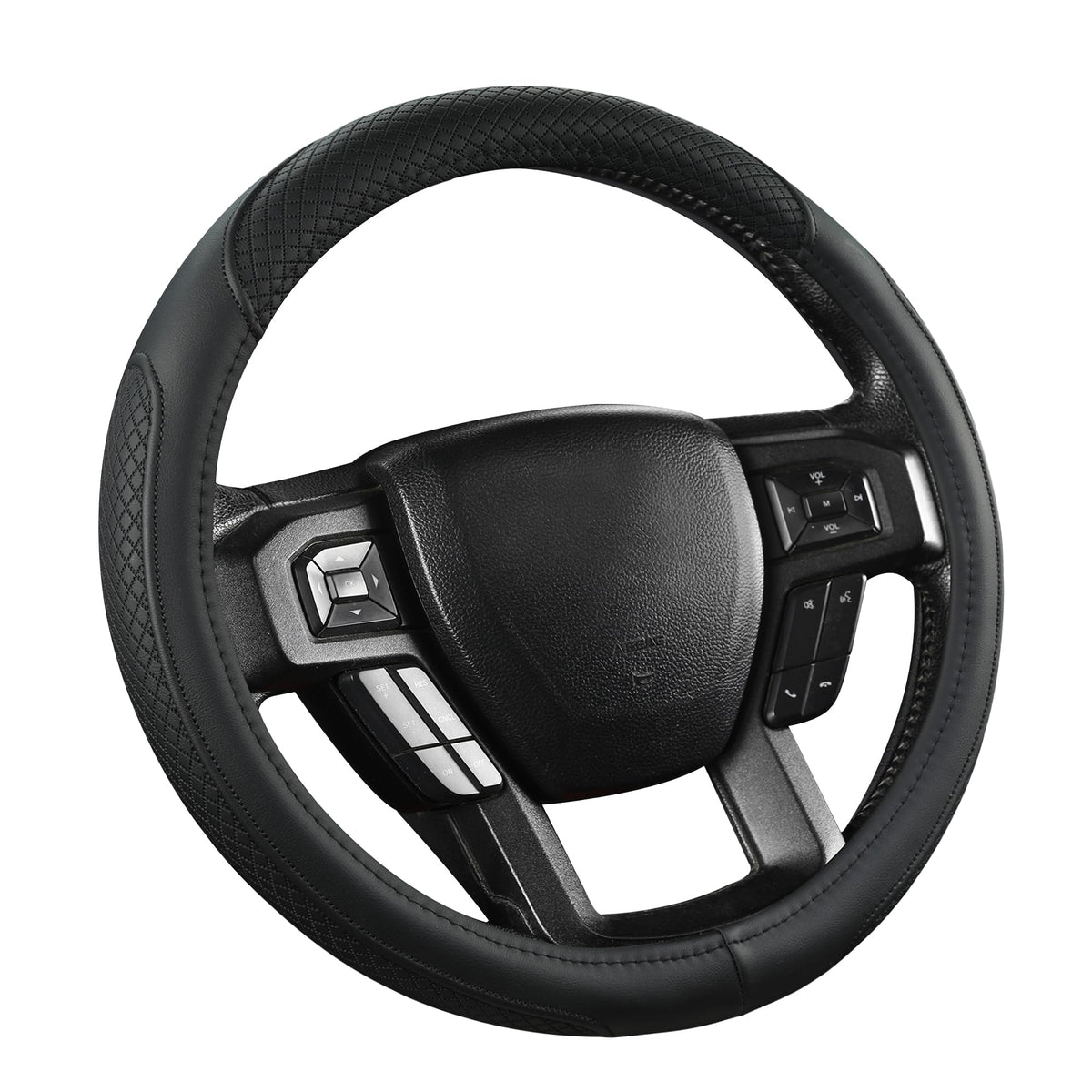 West Llama lifestyle shot in car interior showing upgraded comfort benefit