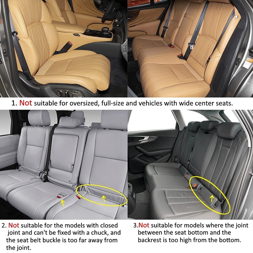 West Llama rear bench cover full-length protecting back seat from spills