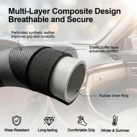 West Llama cover beside ruler showing 14.5–15 inch fit for accurate sizing