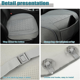 West Llama elastic strap and hook shown for fast installation