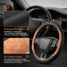 West Llama cover next to ruler demonstrating 14.5–15 inch fit for accurate sizing