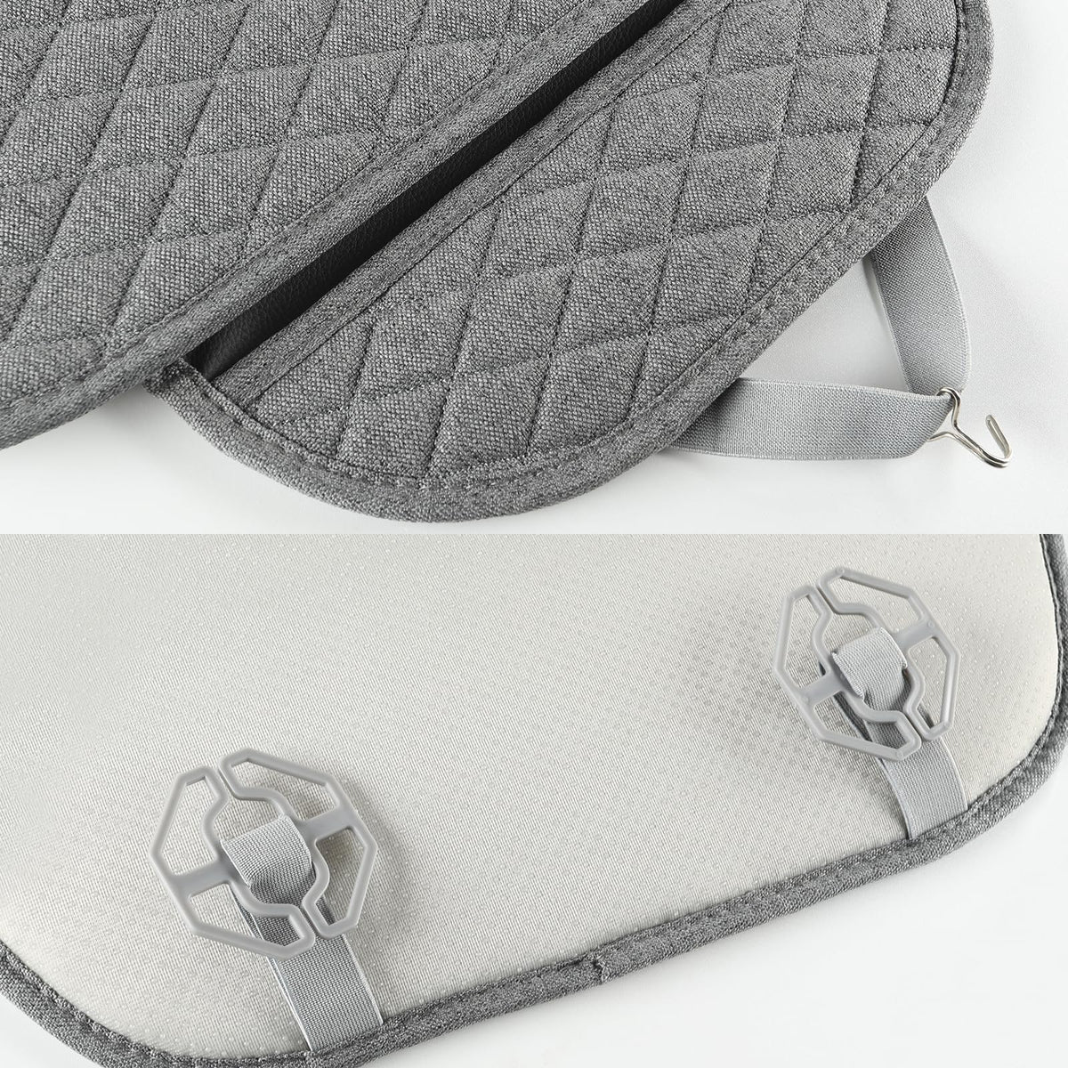 West Llama folded cover in storage showing compact transport and convenience
