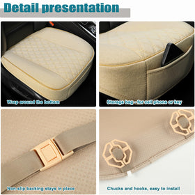West Llama wrap-around bottom tucked under seat for secure hold