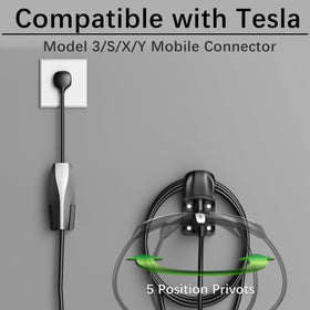 westsaim mounted in garage keeping Tesla charging cable off floor