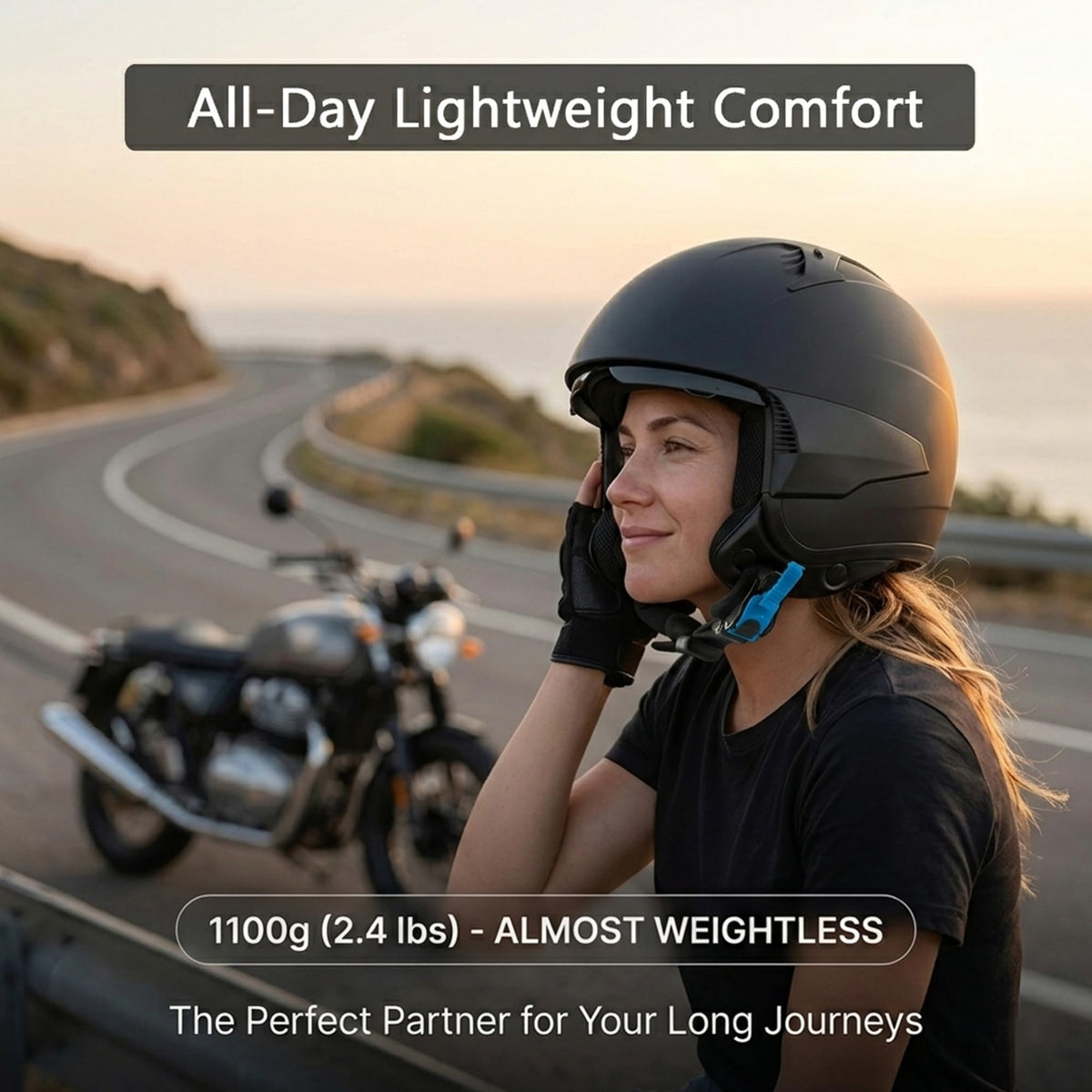 Westt helmet quick-release buckle image for fast on/off convenience