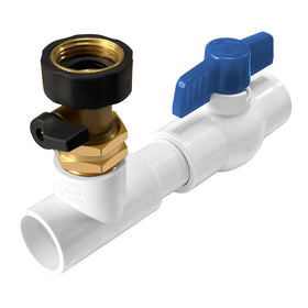 WESUA front view of connector showing quick flush benefit