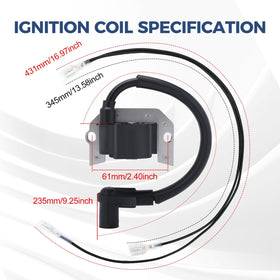Wetenex coil label with part number for quick OEM verification benefit