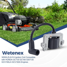 Wetenex replacement coil with included spark plug ready to restore ignition performance