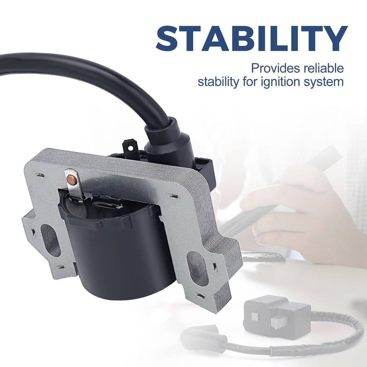 Wetenex wiring connector detail illustrating secure electrical contact and reliable spark
