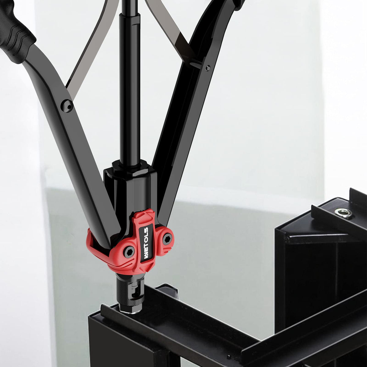 WETOLS tool beside ruler to show 17-inch scale and leverage benefit