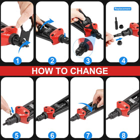 WETOLS handle detail highlighting ergonomic grip for reduced hand fatigue