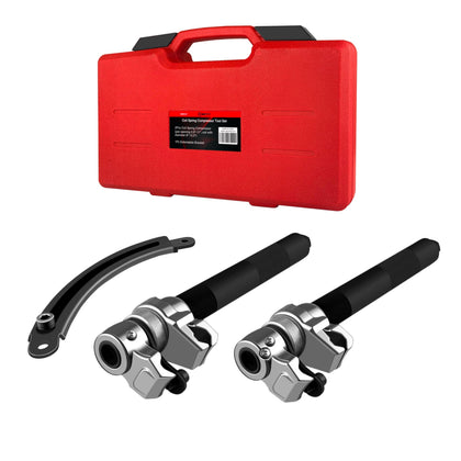 WETT front packaging showing complete compressor kit and case, organized for quick access