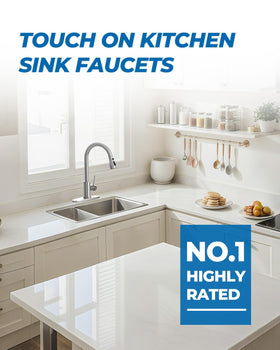 WEWE faucet installed in kitchen showcasing aesthetic and functional benefit