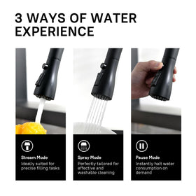 WEWE handle and ceramic cartridge close detail benefit: smooth long-lasting operation