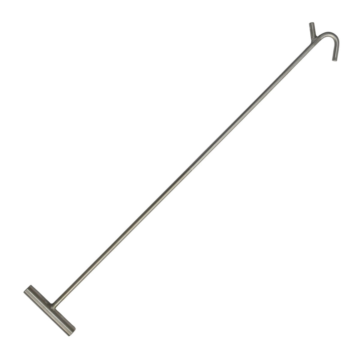 wewlink front view showing stainless S-hook and handle for reliable hitch release
