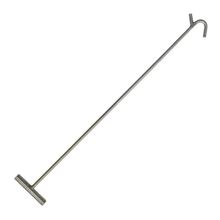 wewlink front view showing stainless S-hook and handle for reliable hitch release