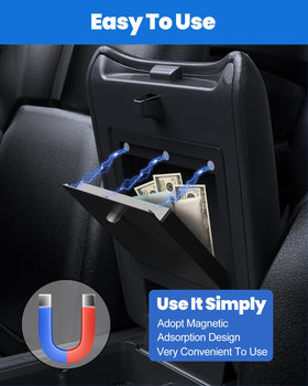 Wexyldra installed in Honda Pilot console improving cabin organization