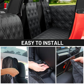 Wexyldra cover displayed in Tesla interior shows precise fit
