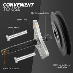 weyleity bolts and adaptors arrangement demonstrating varied sizes for broad fitment