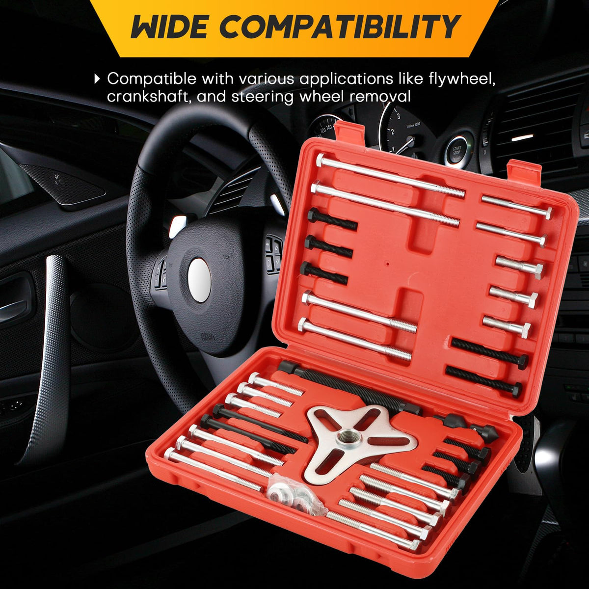 weyleity carrying case organized showing secure storage and easy transport