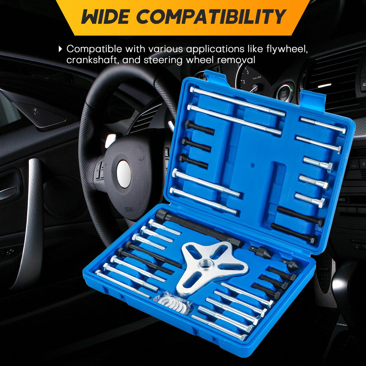 weyleity carrying case scale comparison showing compact storage and easy transport