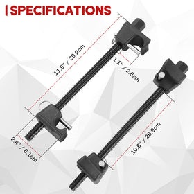 weyleity close-up of precision threading and reinforced rod for smooth compression