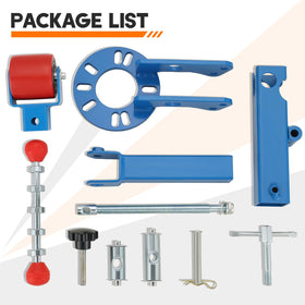 weyleity close-up of 180-degree swiveling roller head for smooth arch contouring benefit