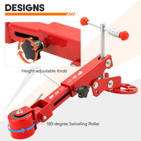 weyleity tool beside tape measure showing adjustable range and accurate fitment