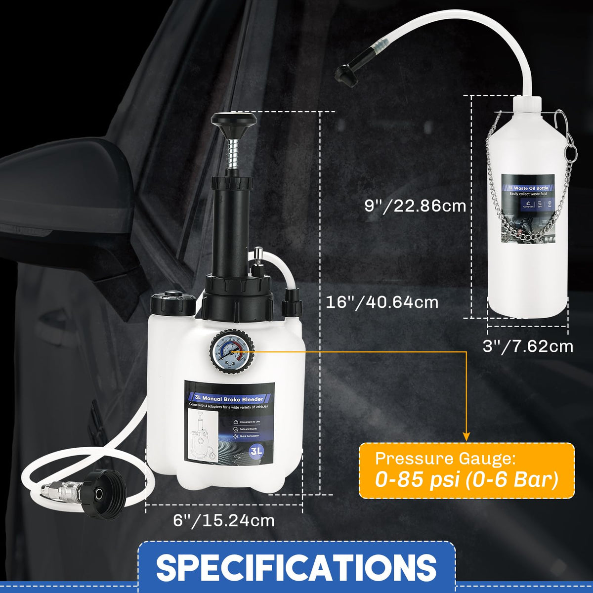 weyleity lifestyle garage use with kit hanging and enabling single-person bleeding