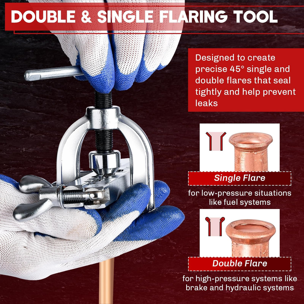 weyleity yoke with chrome cone detail demonstrates low-friction reliable forming