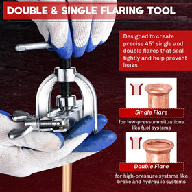 weyleity yoke with chrome cone detail demonstrates low-friction reliable forming