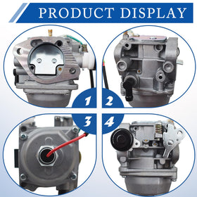 WFLNHB carburetor gasket and mounting holes display ensuring correct seal and alignment