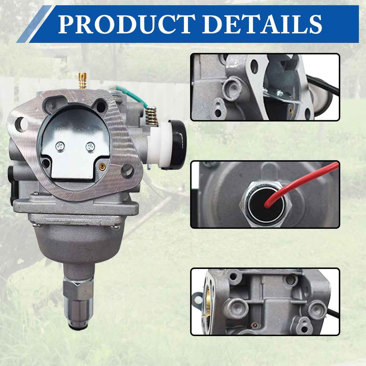 WFLNHB carburetor installed on Kohler engine demonstrating restored fuel delivery