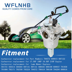 WFLNHB carburetor next to ruler showing size for fit verification