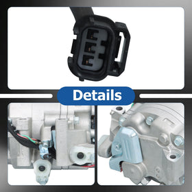 WFLNHB compressor oil fill port detail for correct lubrication