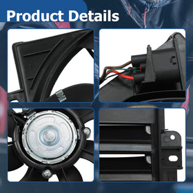 WFLNHB fan electrical connector and wiring for quick plug-and-play replacement