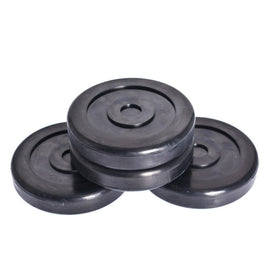 WFLNHB front view of packaged round rubber arm pads showing kit benefits